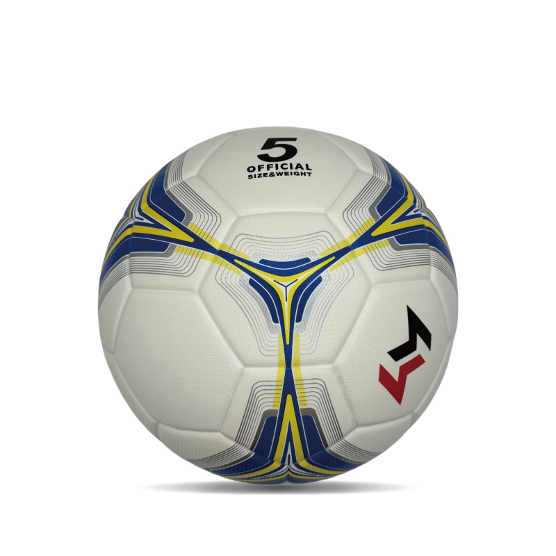 Diamond PU Leather Professional Soccer Ball Official Size 5 Custom Colorful Unisex Durable Training Football