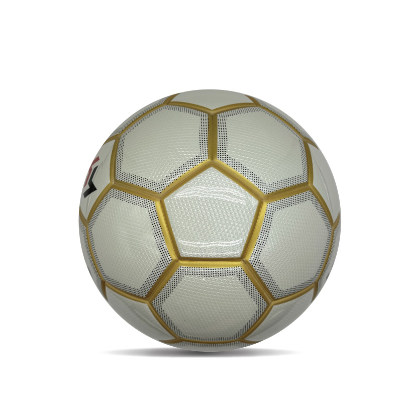 ডাবল মিরর কাস্টম মুদ্রিত ফুটবল চকচকে ব্যক্তিগতকৃত সকার বল অফিসিয়াল আকার 5