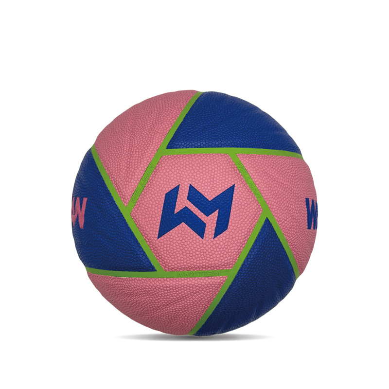 স্বতন্ত্রভাবে ডিজাইন করা বিশেষ আকৃতির ইনডোর আউটডোর প্রশিক্ষণ আর্দ্রতা-শোষণ করা পিইউ বাস্কেটবল