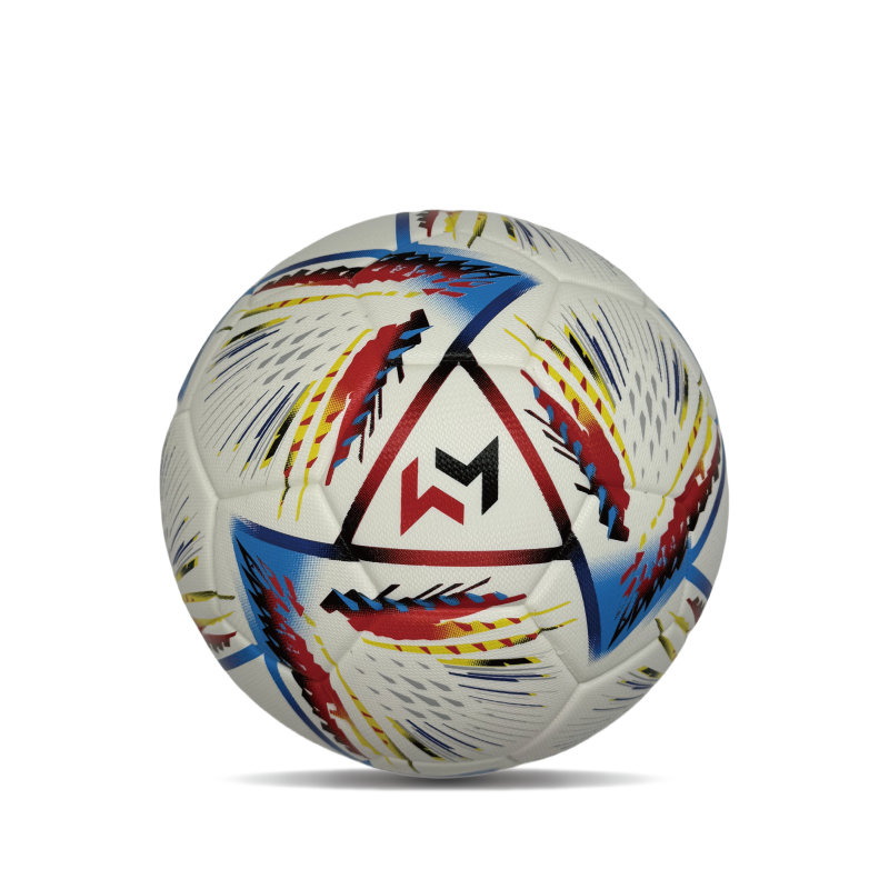 Diamond PU Leather Professional Soccer Ball Official Size 5 Custom Colorful Unisex Durable Training Football