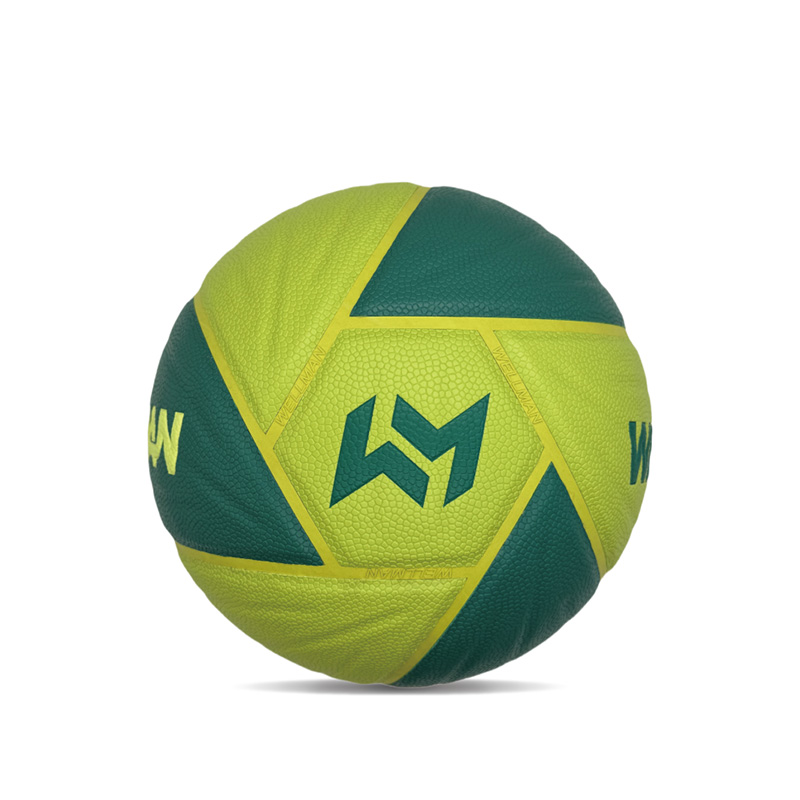 স্বতন্ত্রভাবে ডিজাইন করা বিশেষ আকৃতির ইনডোর আউটডোর প্রশিক্ষণ আর্দ্রতা-শোষণ করা পিইউ বাস্কেটবল