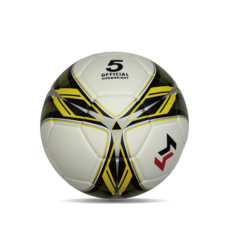 Diamond PU Leather Professional Soccer Ball Official Size 5 Custom Colorful Unisex Durable Training Football