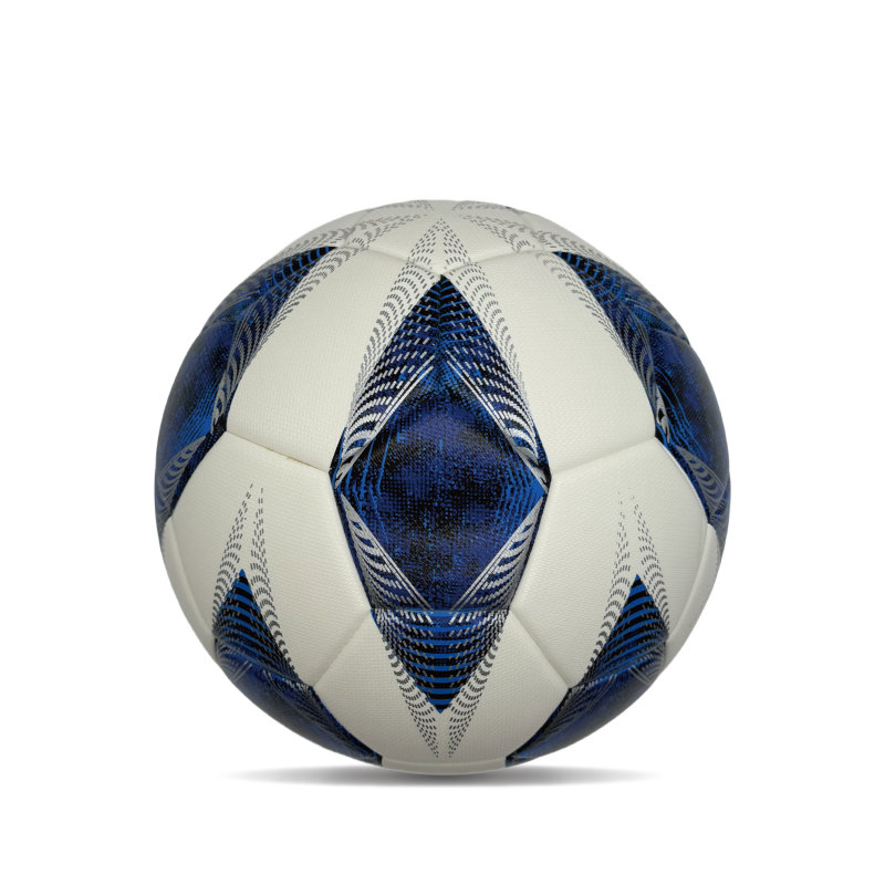 Diamond PU Leather Professional Soccer Ball Official Size 5 Custom Colorful Unisex Durable Training Football