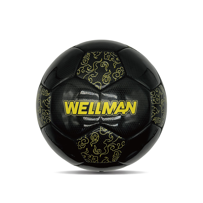ডাবল মিরর কাস্টম মুদ্রিত ফুটবল চকচকে ব্যক্তিগতকৃত সকার বল অফিসিয়াল আকার 5