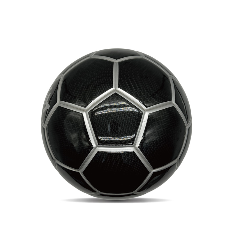 ডাবল মিরর কাস্টম মুদ্রিত ফুটবল চকচকে ব্যক্তিগতকৃত সকার বল অফিসিয়াল আকার 5