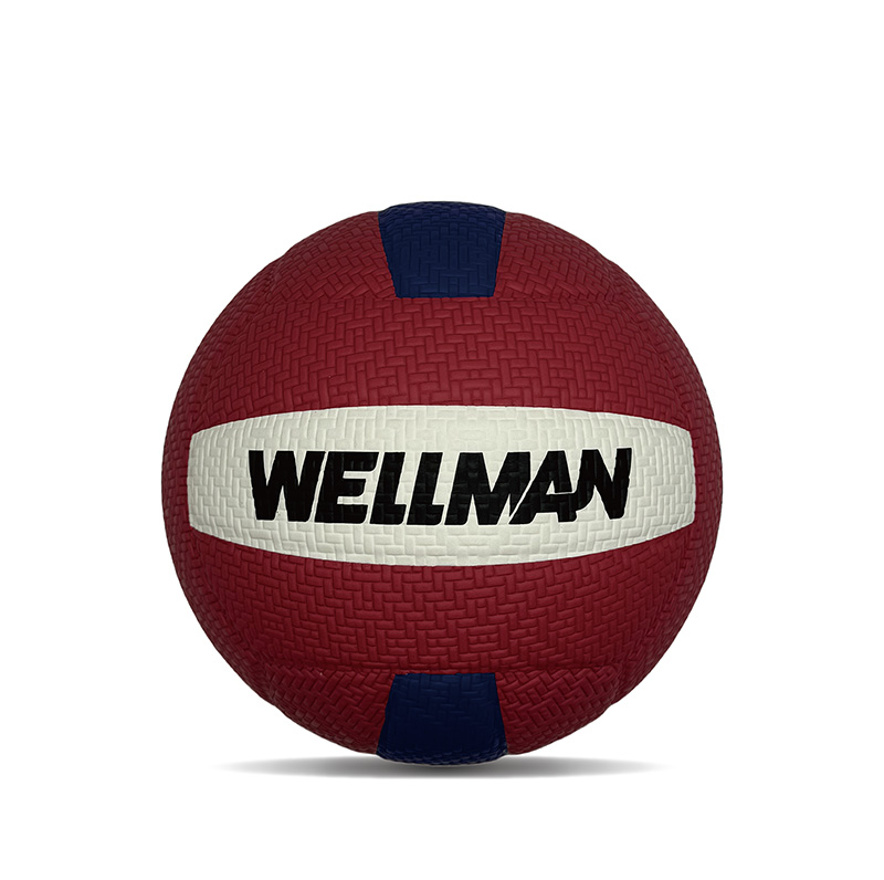 বোনা প্যাটার্ন আর্দ্রতা-শোষণকারী স্পোর্ট অরিজিনাল পু চামড়ার ভলিবল বল