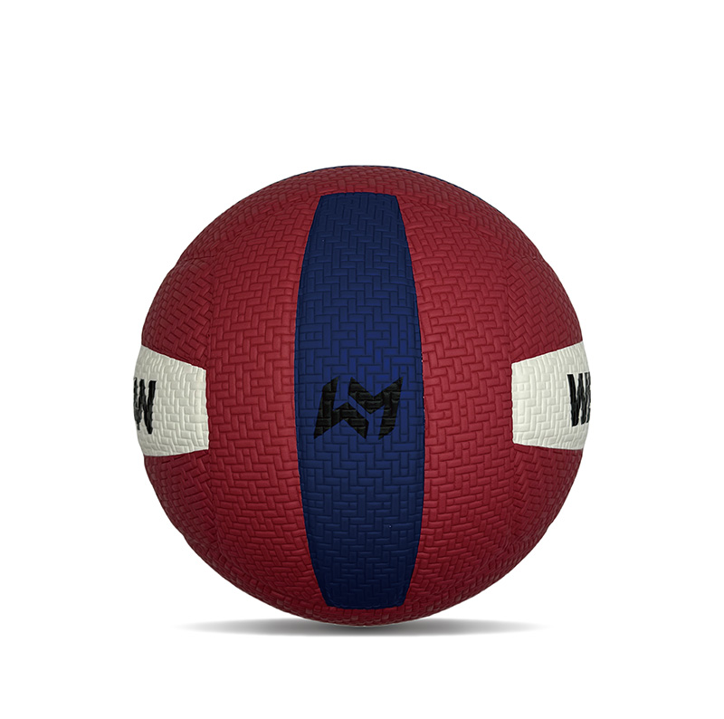 বোনা প্যাটার্ন আর্দ্রতা-শোষণকারী স্পোর্ট অরিজিনাল পু চামড়ার ভলিবল বল